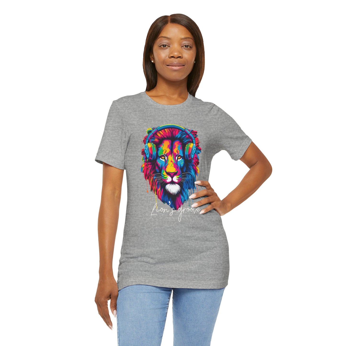 Lion's Groove - Unisex Jersey Short Sleeve Tee