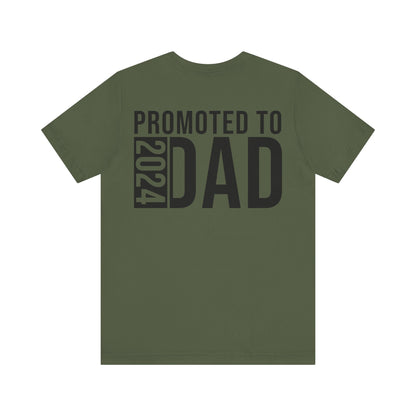 Jersey Short Sleeve Tee - Promoted To Dad