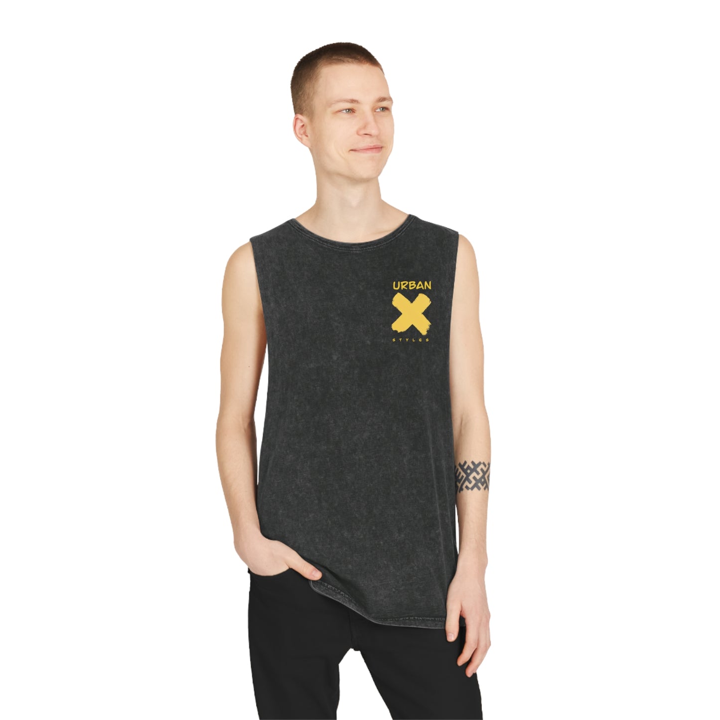 Urban X Unisex Stonewash Tank Top