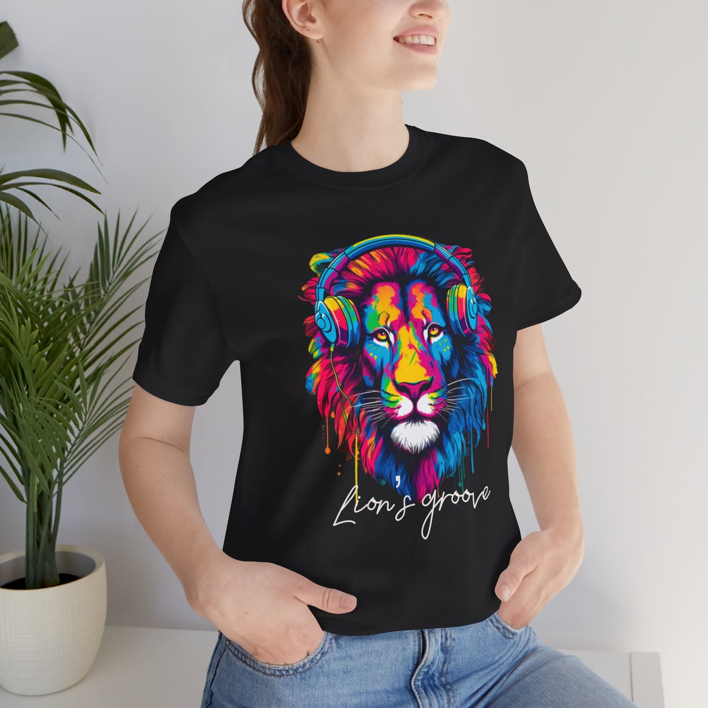 Lion's Groove - Unisex Jersey Short Sleeve Tee