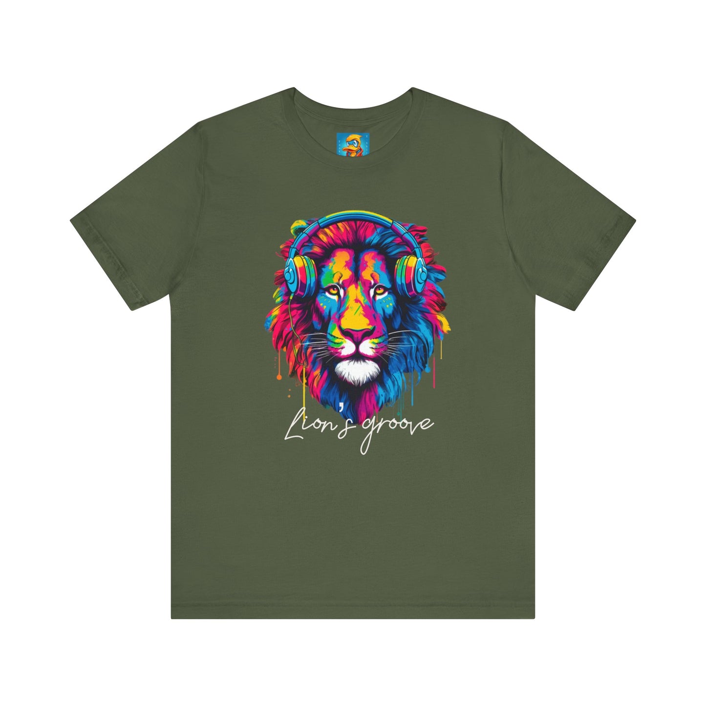 Lion's Groove - Unisex Jersey Short Sleeve Tee