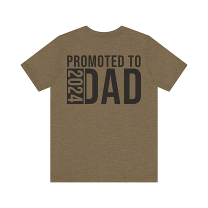 Jersey Short Sleeve Tee - Promoted To Dad