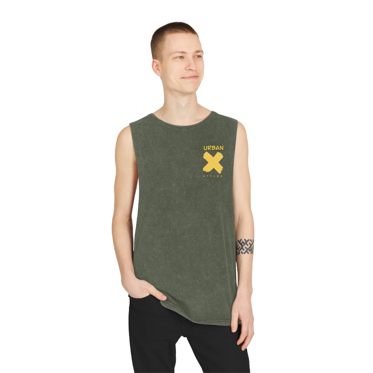 Urban X Unisex Stonewash Tank Top