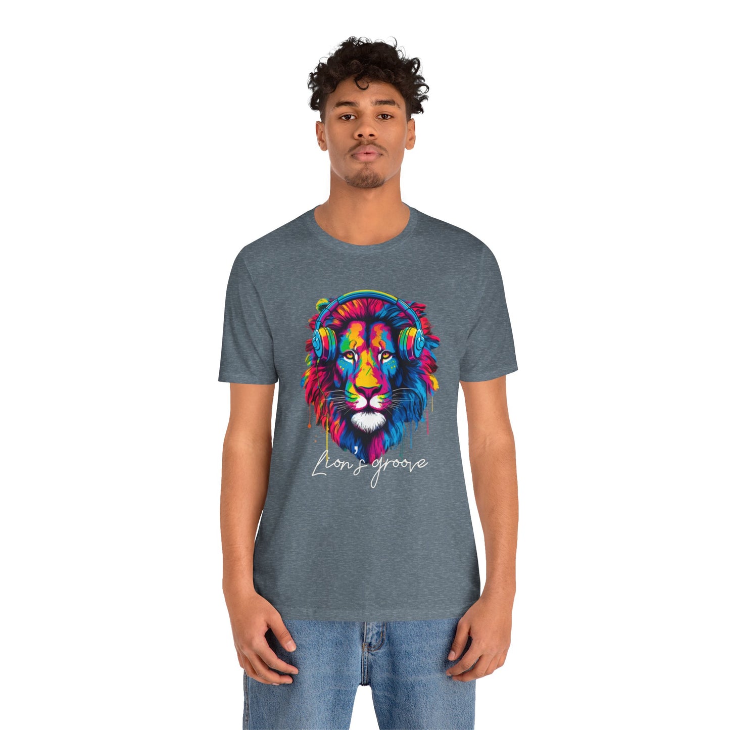 Lion's Groove - Unisex Jersey Short Sleeve Tee