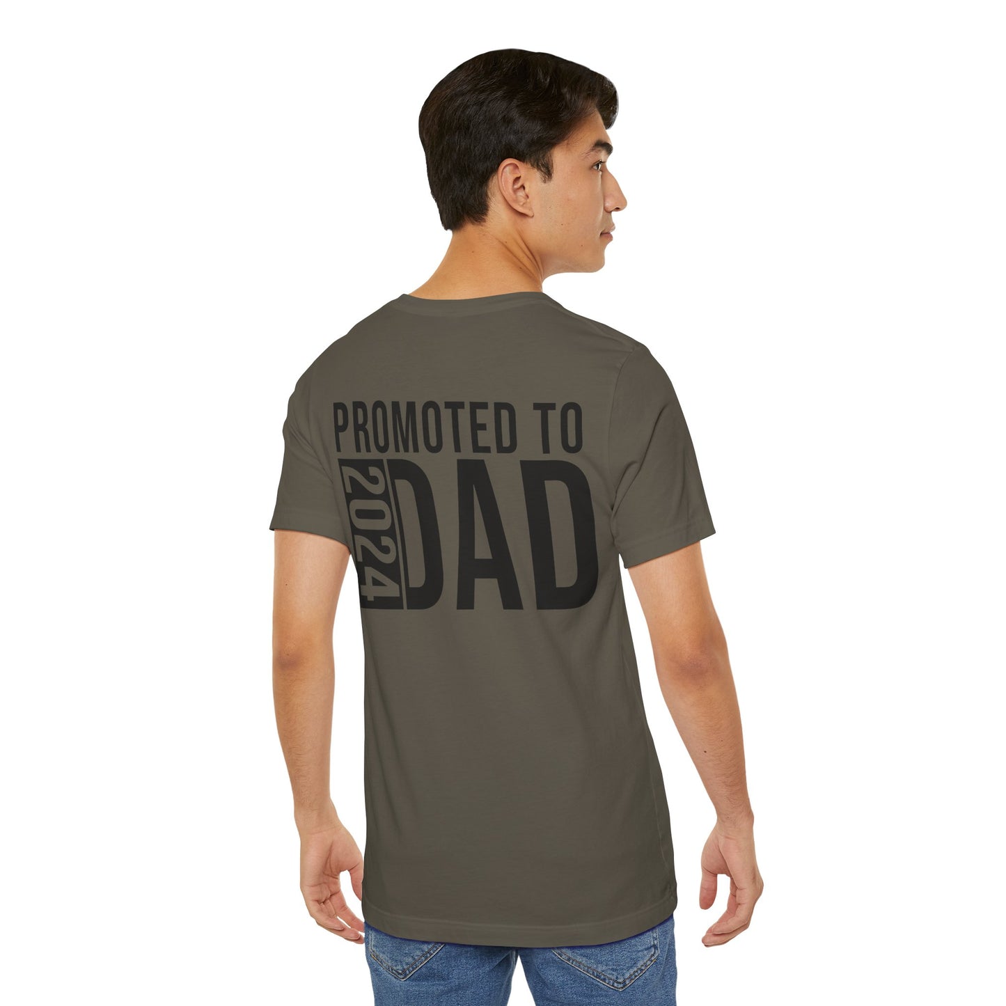 Jersey Short Sleeve Tee - Promoted To Dad