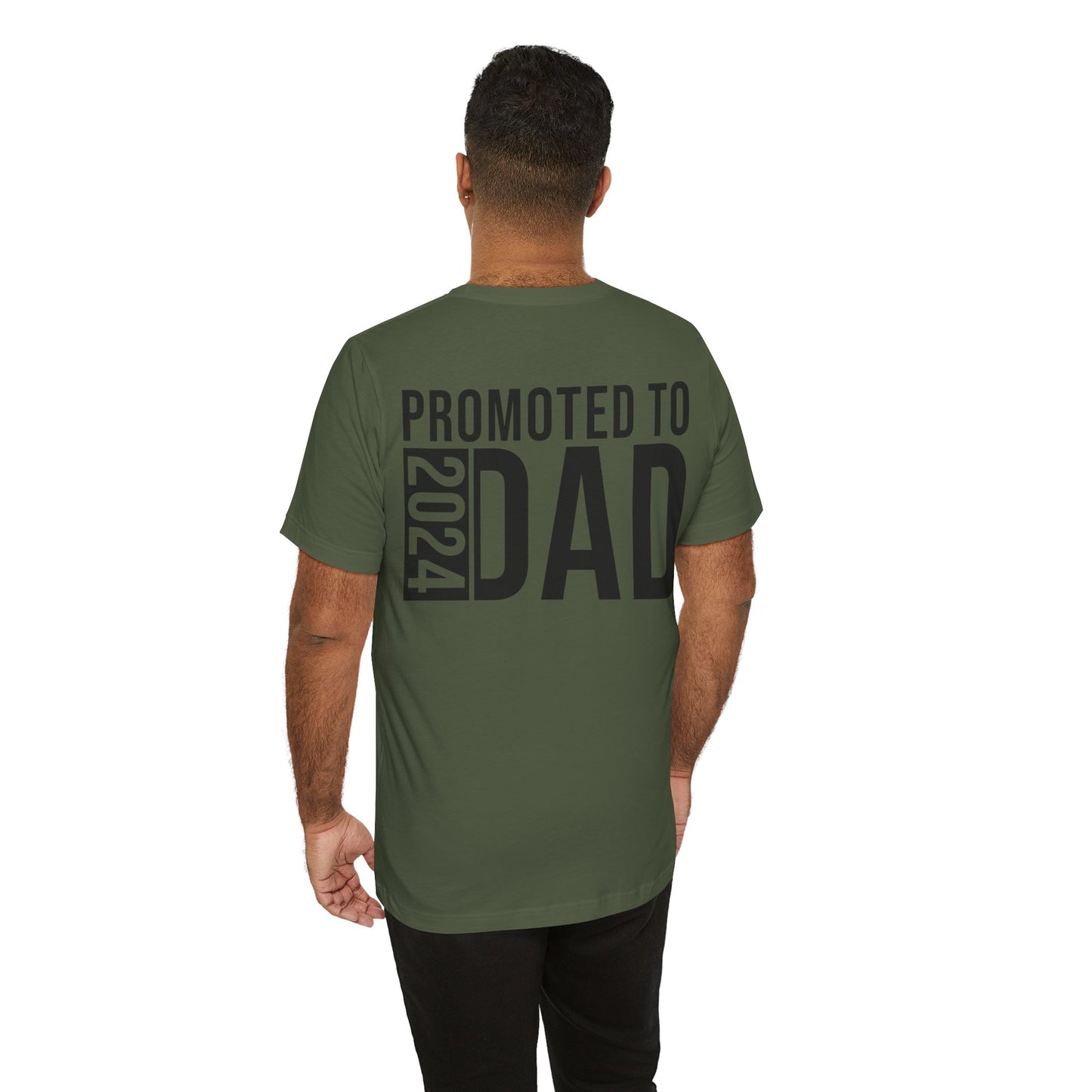 Jersey Short Sleeve Tee - Promoted To Dad