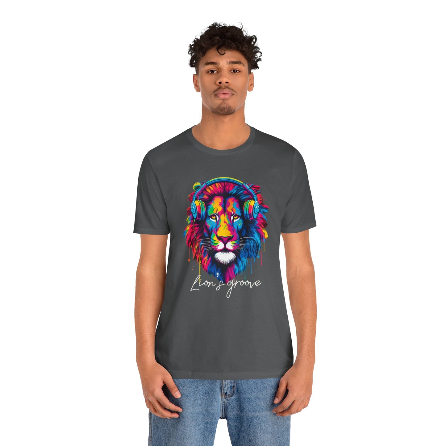 Lion's Groove - Unisex Jersey Short Sleeve Tee