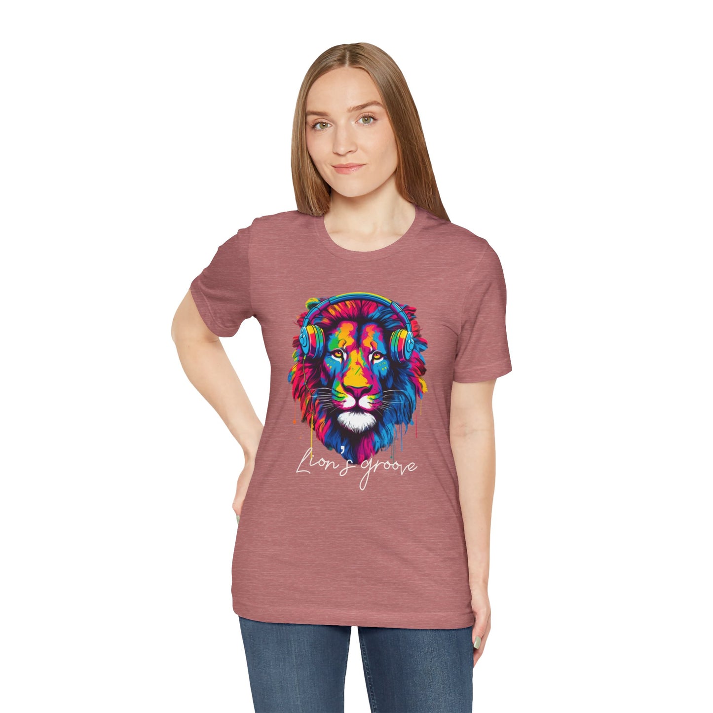 Lion's Groove - Unisex Jersey Short Sleeve Tee