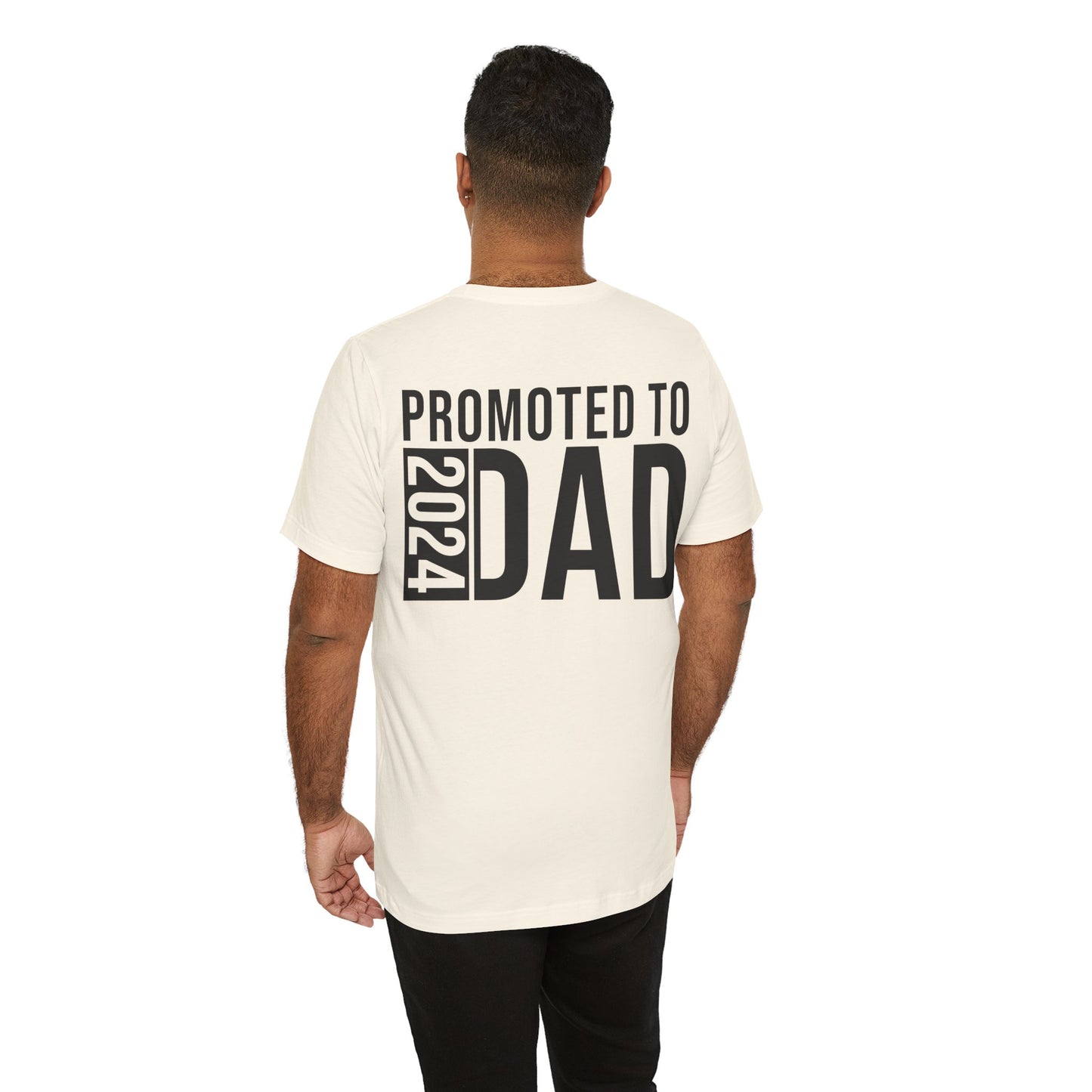 Jersey Short Sleeve Tee - Promoted To Dad