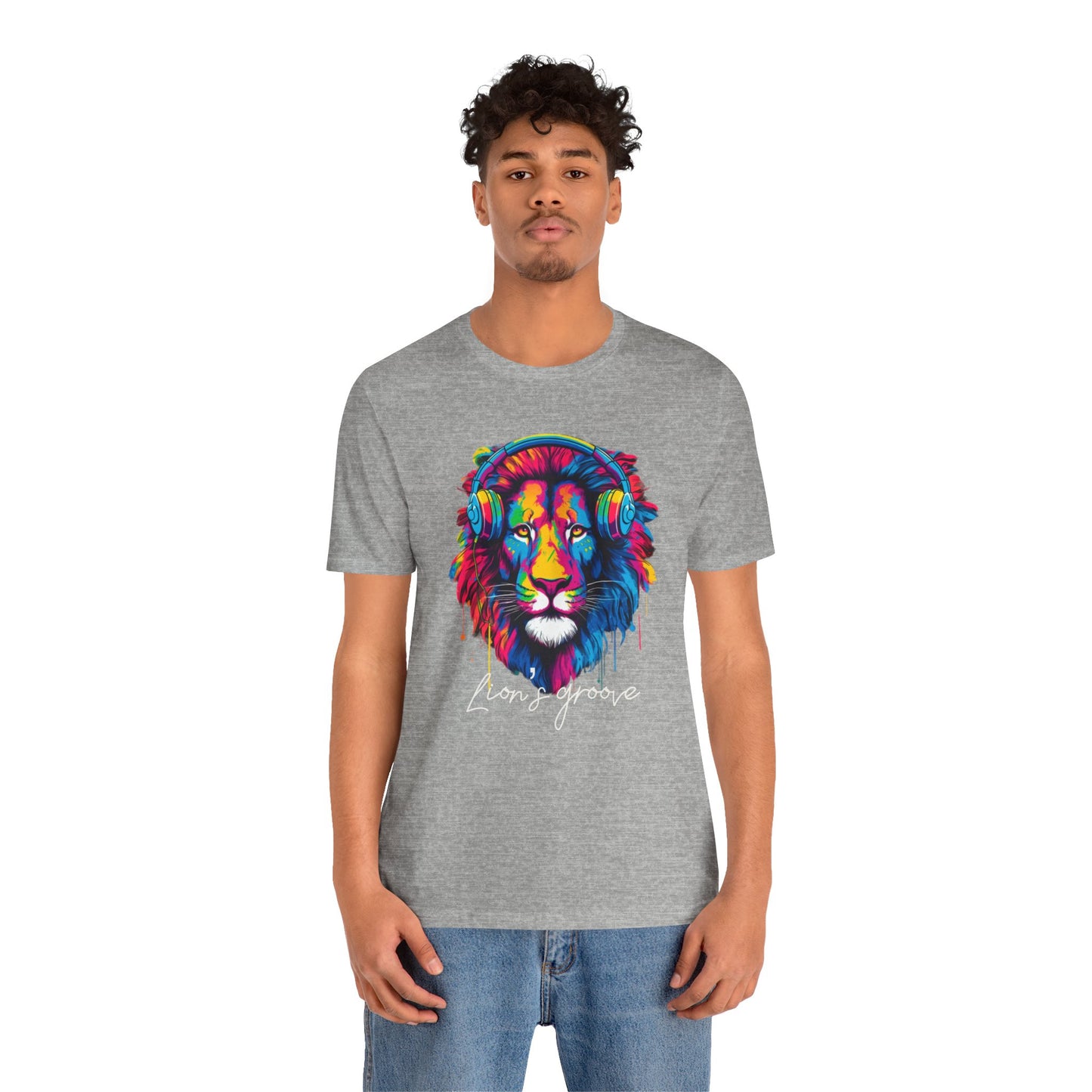 Lion's Groove - Unisex Jersey Short Sleeve Tee