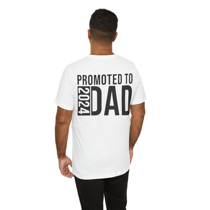 Jersey Short Sleeve Tee - Promoted To Dad