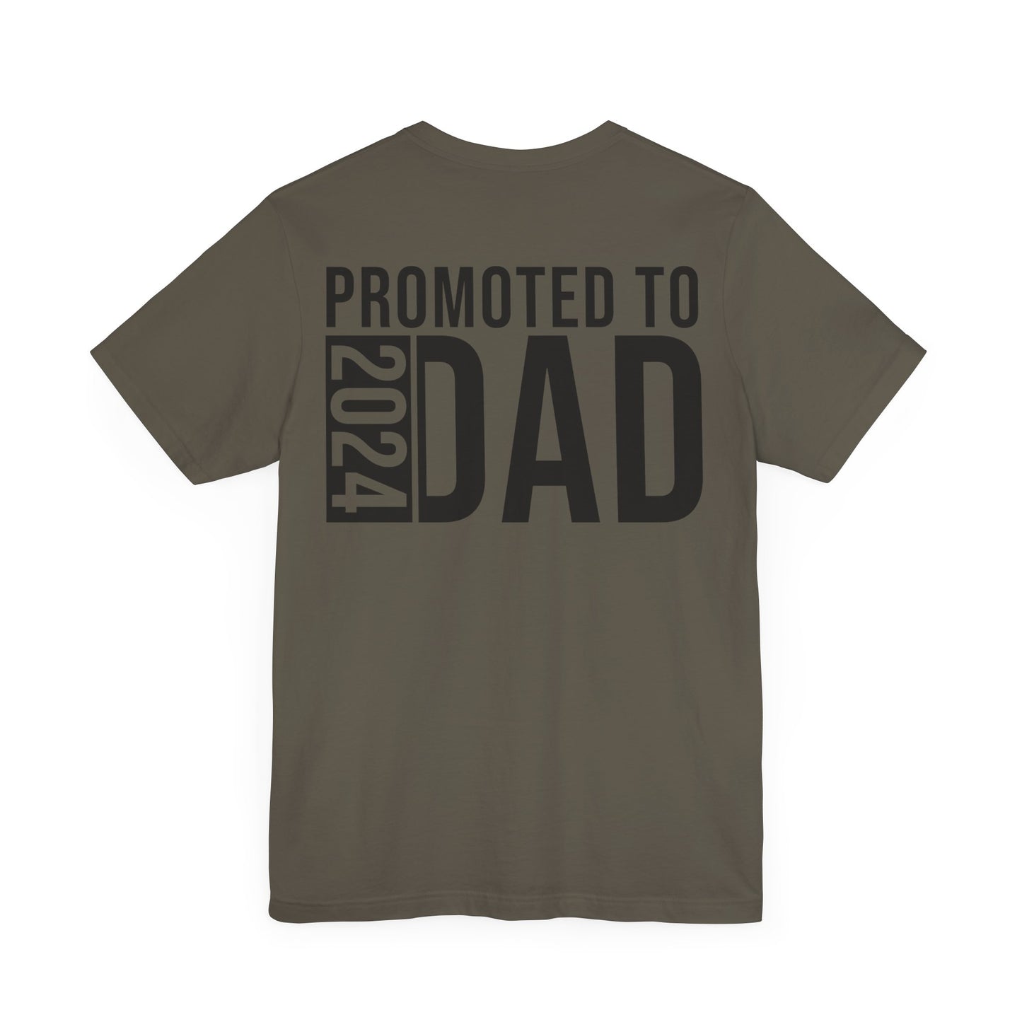 Jersey Short Sleeve Tee - Promoted To Dad