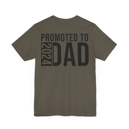 Jersey Short Sleeve Tee - Promoted To Dad