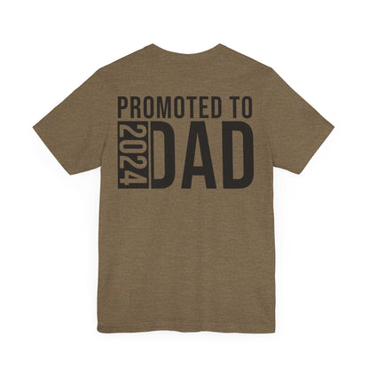 Jersey Short Sleeve Tee - Promoted To Dad