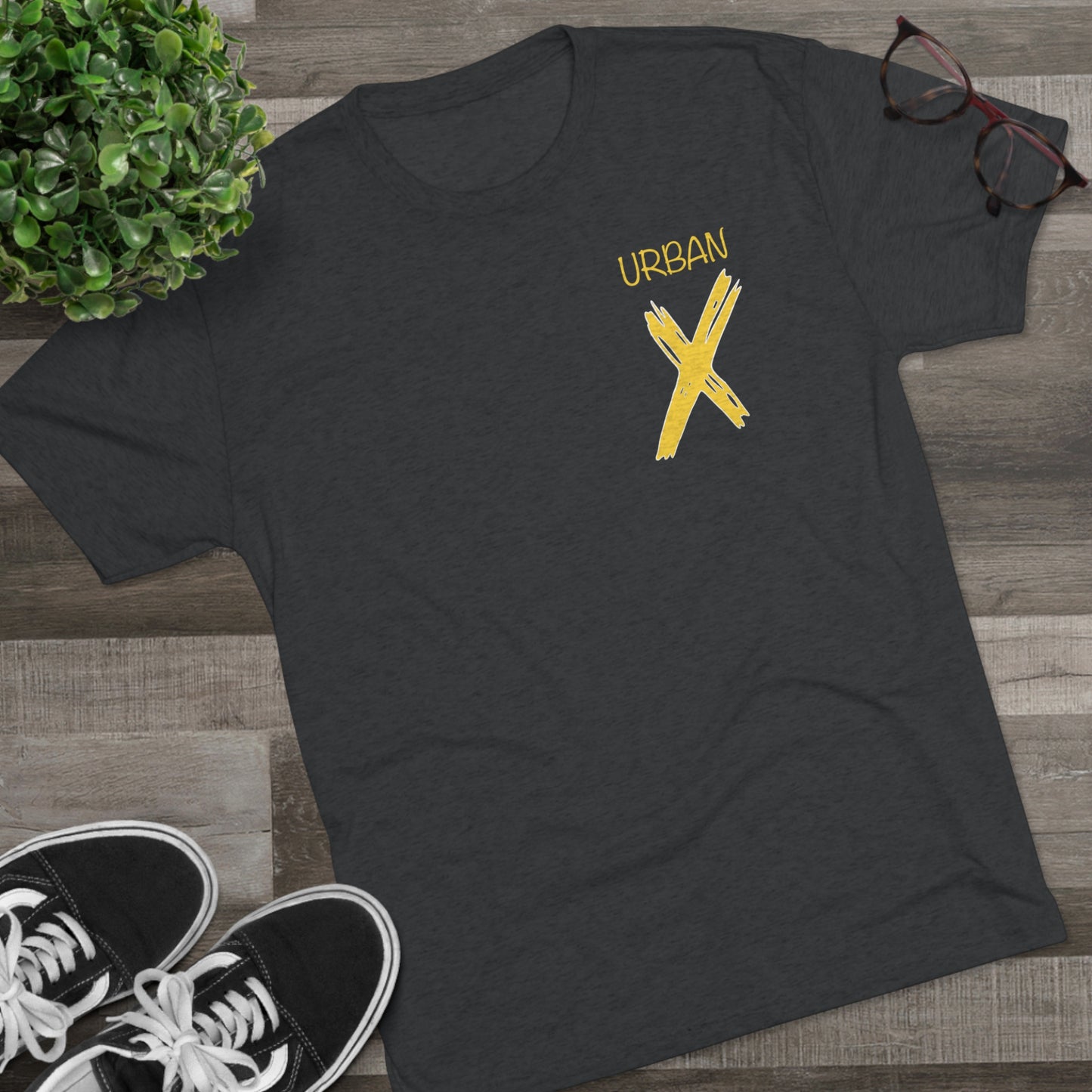 Urban X Unisex Tri-Blend Crew Tee