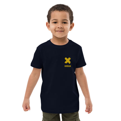 URBAN X EMBROIDERED Organic cotton kids t-shirt