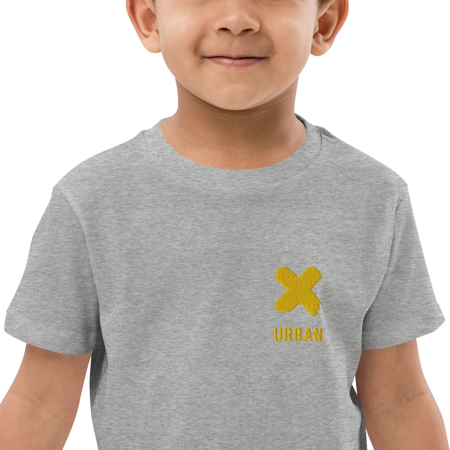 URBAN X EMBROIDERED Organic cotton kids t-shirt