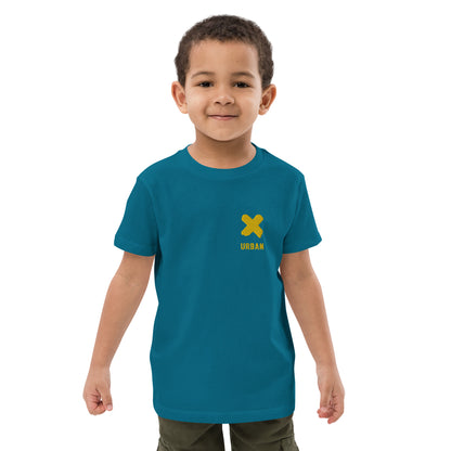 URBAN X EMBROIDERED Organic cotton kids t-shirt