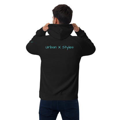 Urban X Unisex Raglan Hoodie Custom Sleeves